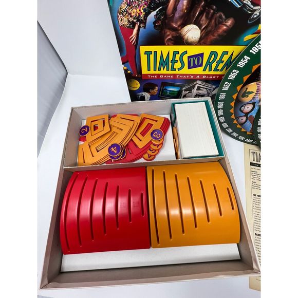 TIMES to REMEMBER: The Board Game That's Blast From Past - Vintage 1991 Complete - Picture 4 of 5